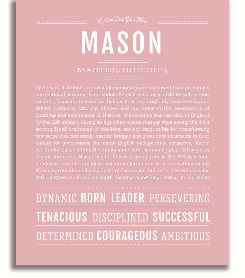 Frame Options | Dusty Rose | White Frame, Matted
