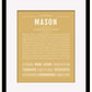 Frame Options | Matte Gold | Maple Frame, Matted