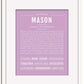 Frame Options | Lilac | White Frame, Matted