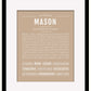 Frame Options | Tan | Maple Frame, Matted