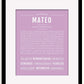 Frame Options | Lilac | Black Frame, Matted