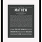 Frame Options | Charcoal Gray | Black Frame, Matted