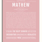 Frame Options | Dusty Rose | No Frame