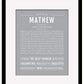 Frame Options | Light Gray | Black Frame, Matted