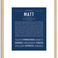 Matt | Name Art Print