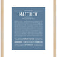 Matthew | Name Art Print