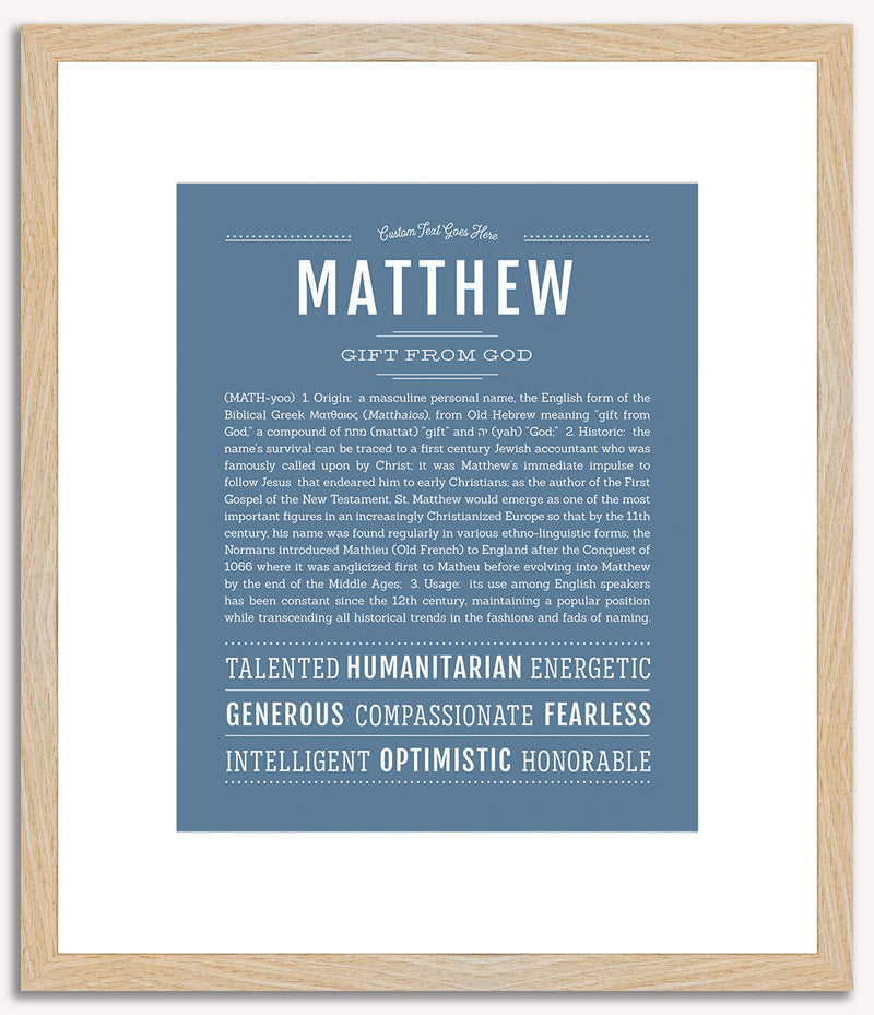 Matthew | Name Art Print