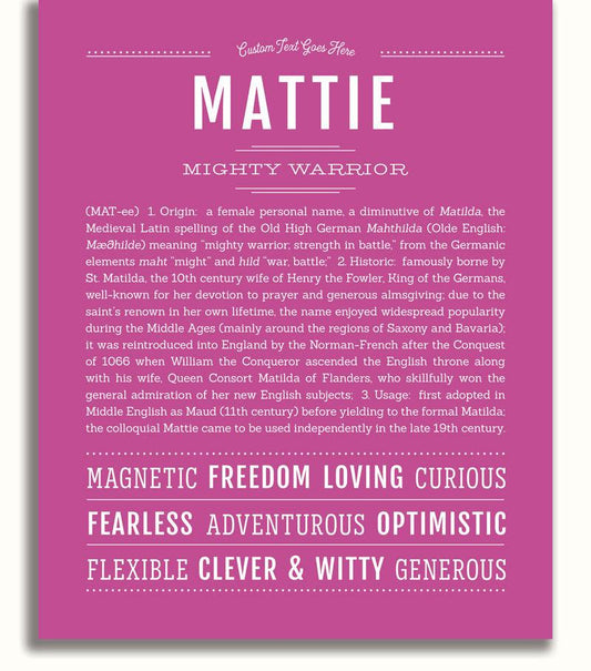 Frame Options | Dark Pink | No Frame