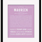 Frame Options | Lilac | Black Frame, Matted