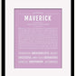 Frame Options | Lilac | Black Frame, Matted