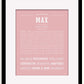 Frame Options | Dusty Rose | Black Frame, Matted