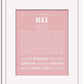 Frame Options | Dusty Rose | White Frame, Matted