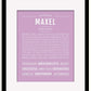 Frame Options | Lilac | Black Frame, Matted