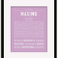 Frame Options | Lilac | Black Frame, Matted