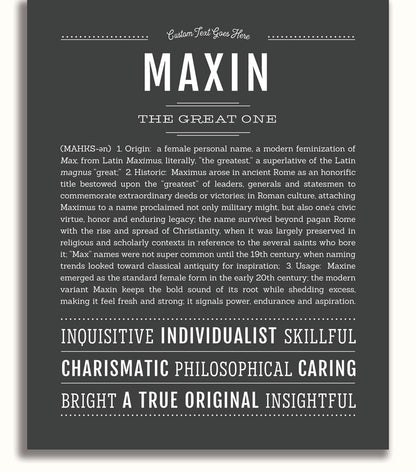Frame Options | Charcoal Gray | White Frame, Matted