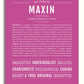 Frame Options | Dark Pink | White Frame, Matted