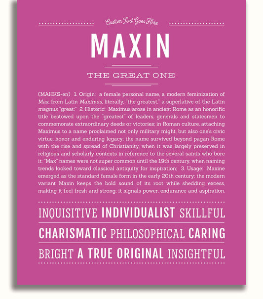 Frame Options | Dark Pink | White Frame, Matted