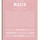 Frame Options | Dusty Rose | White Frame, Matted