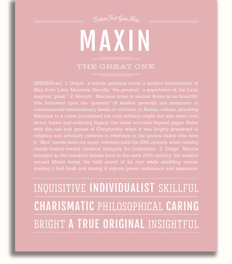 Frame Options | Dusty Rose | White Frame, Matted