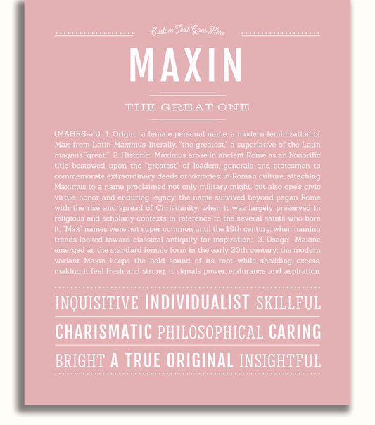 Frame Options | Dusty Rose | White Frame, Matted