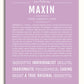 Frame Options | Lilac | White Frame, Matted
