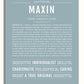 Frame Options | Powder Blue | White Frame, Matted