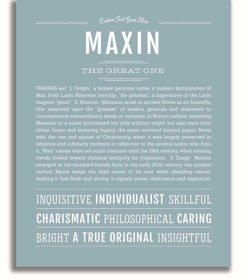Frame Options | Powder Blue | White Frame, Matted