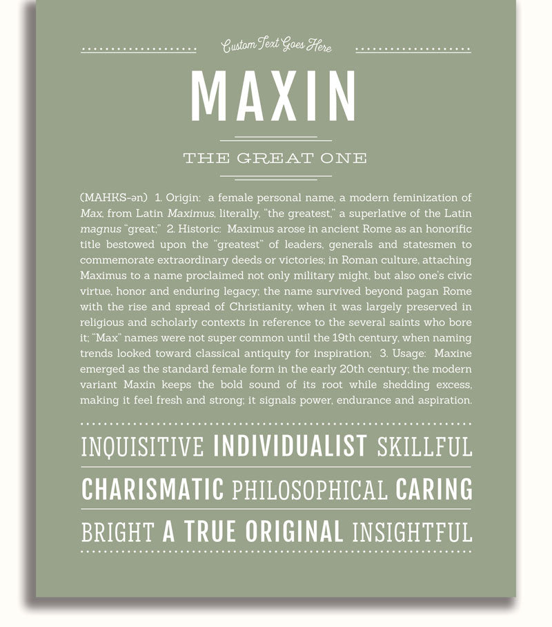 Frame Options | Sage | White Frame, Matted
