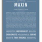 Frame Options | Steele Blue | White Frame, Matted