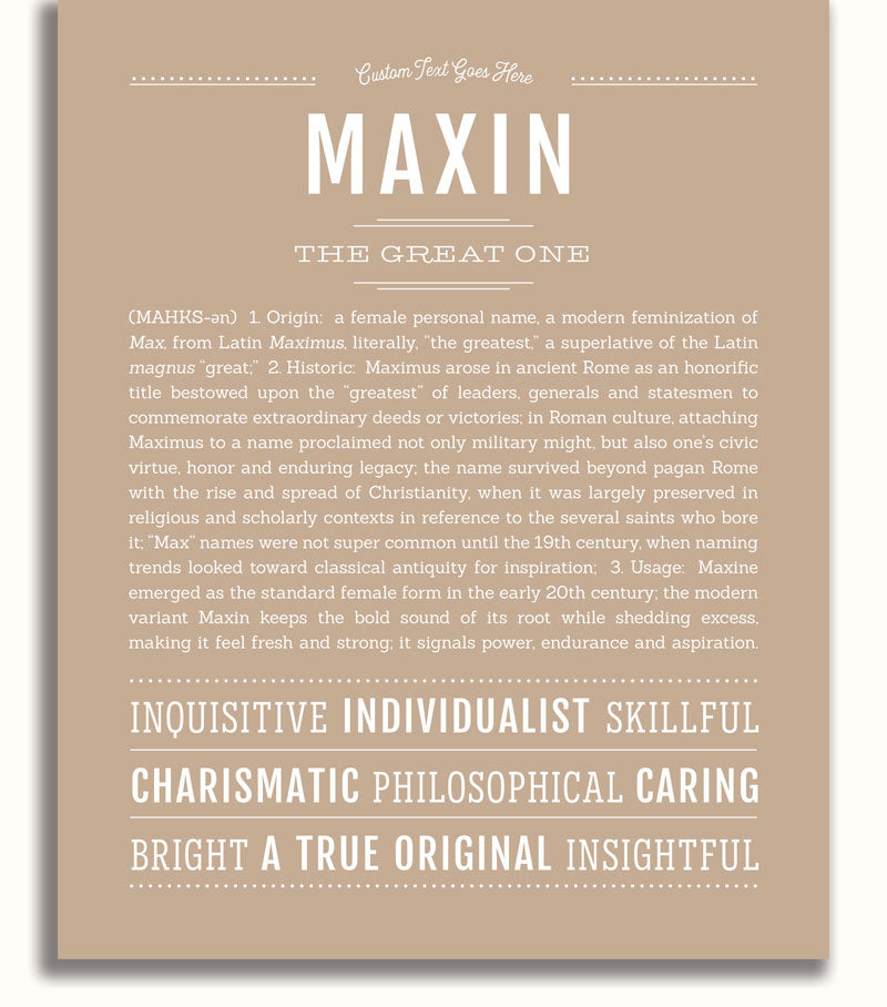 Frame Options | Tan | White Frame, Matted