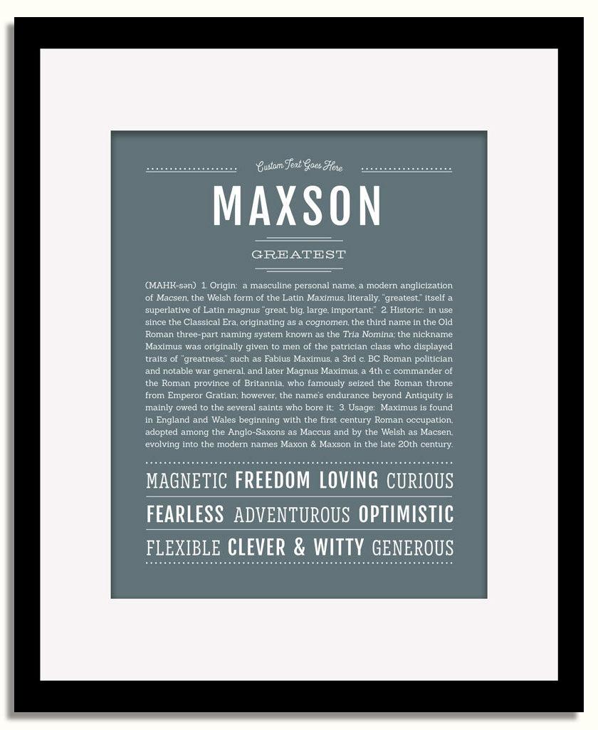 Frame Options | Night Rendezvous | Black Frame, Matted