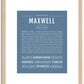 Maxwell | Name Art Print