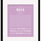 Frame Options | Lilac | Black Frame, Matted