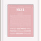 Frame Options | Dusty Rose | White Frame, Matted