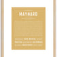 Maynard | Name Art Print