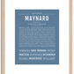 Maynard | Name Art Print