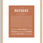 Maynard | Name Art Print