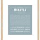 McKayla | Name Art Print