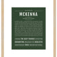 McKenna | Name Art Print