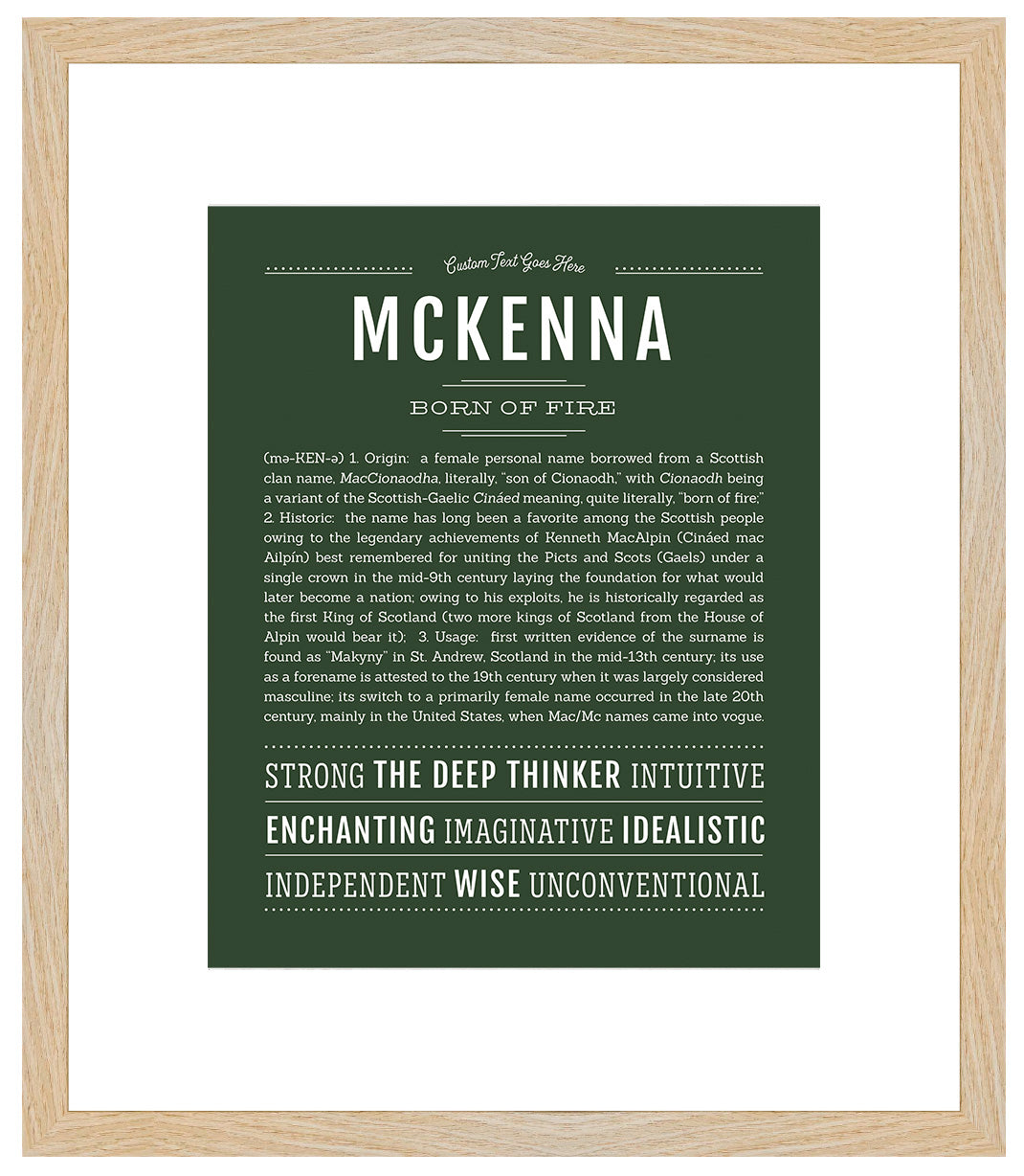 McKenna | Name Art Print