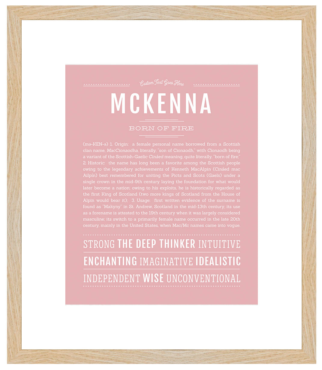 McKenna | Name Art Print