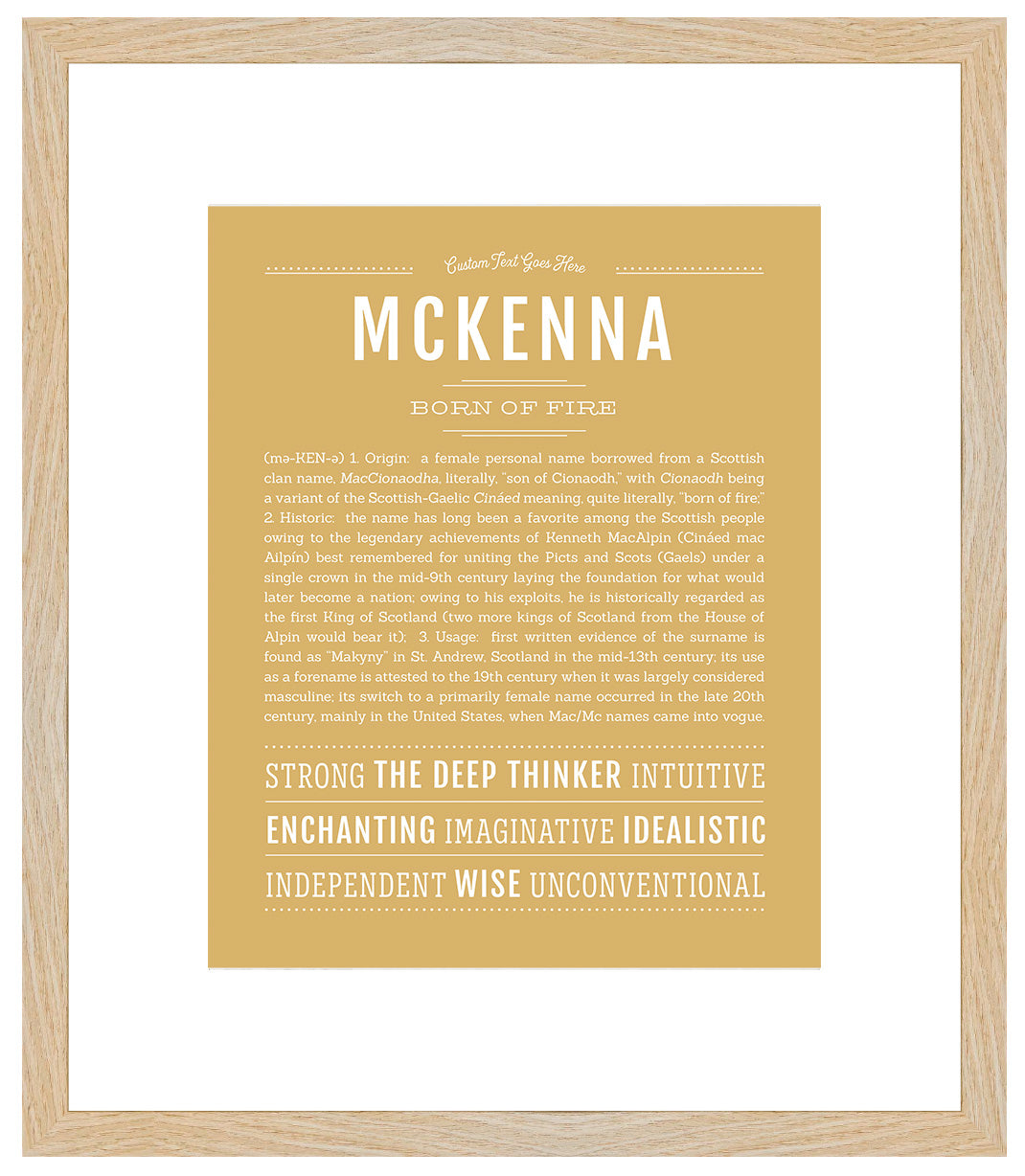 McKenna | Name Art Print