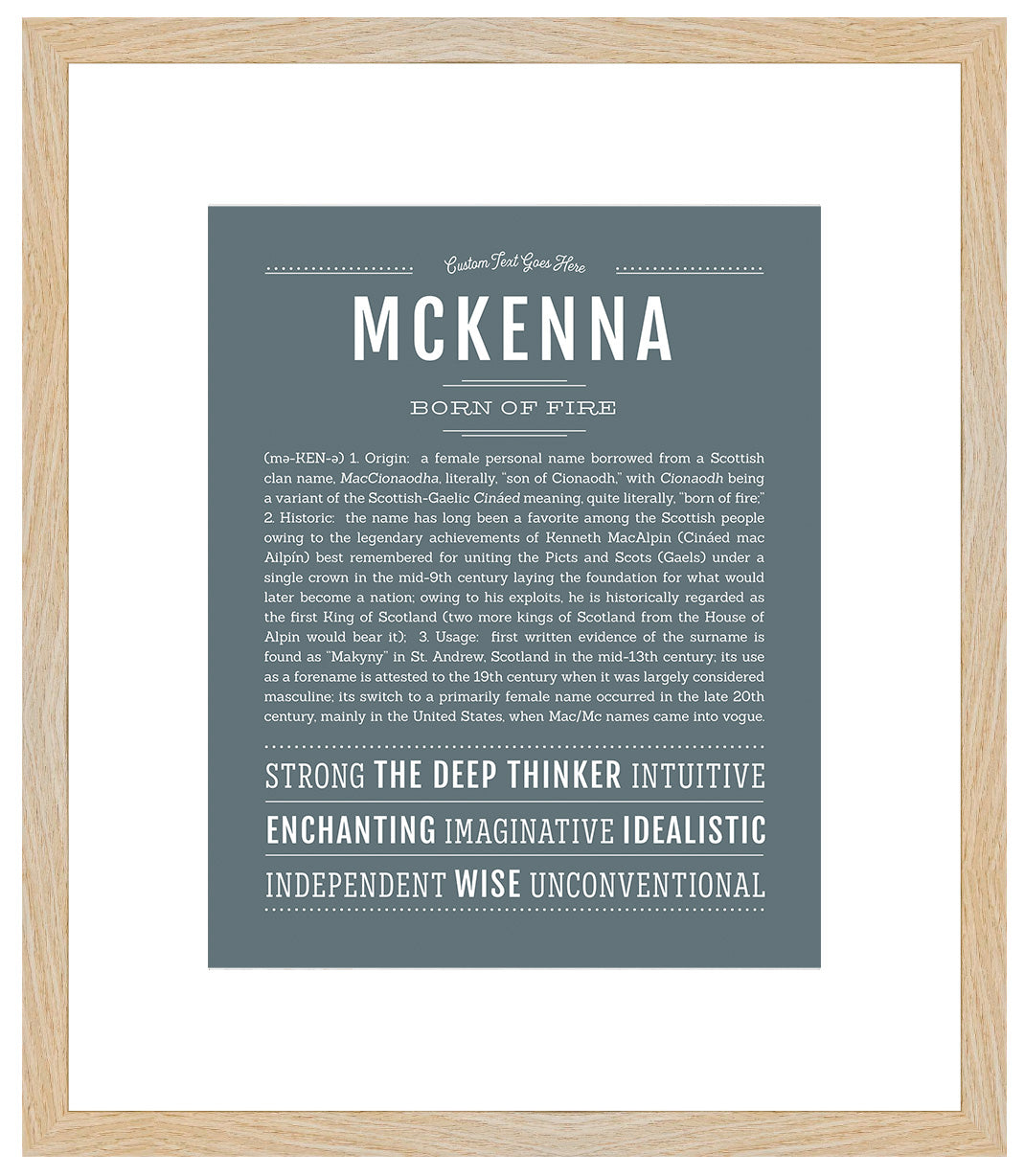 McKenna | Name Art Print