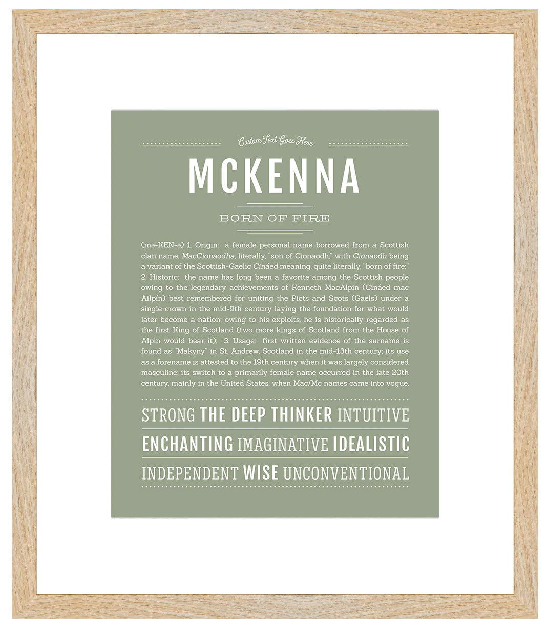 McKenna | Name Art Print