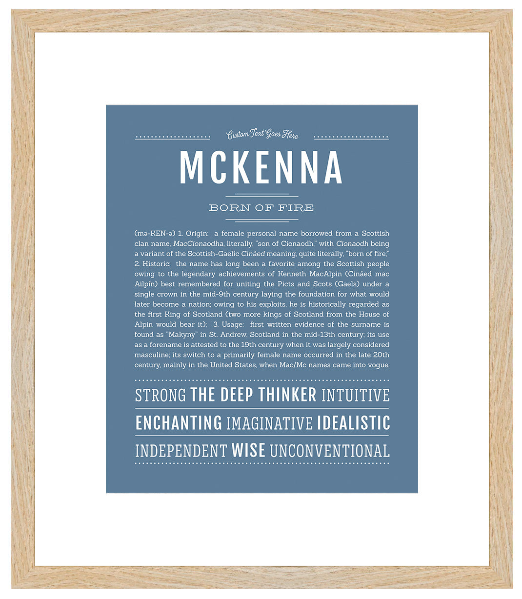 McKenna | Name Art Print