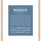 McKenzie | Name Art Print