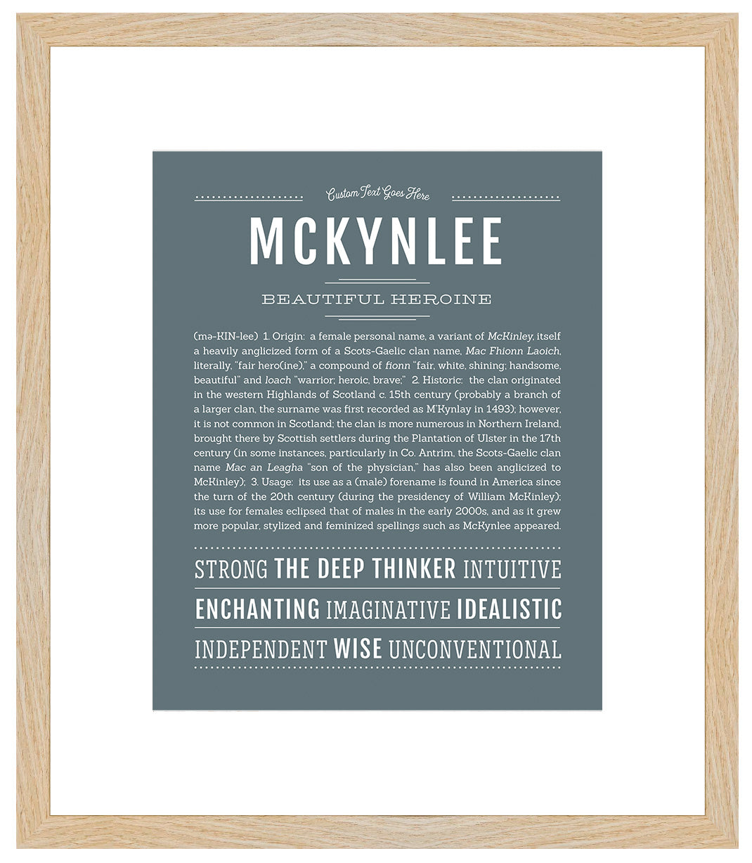 McKynlee | Name Art Print