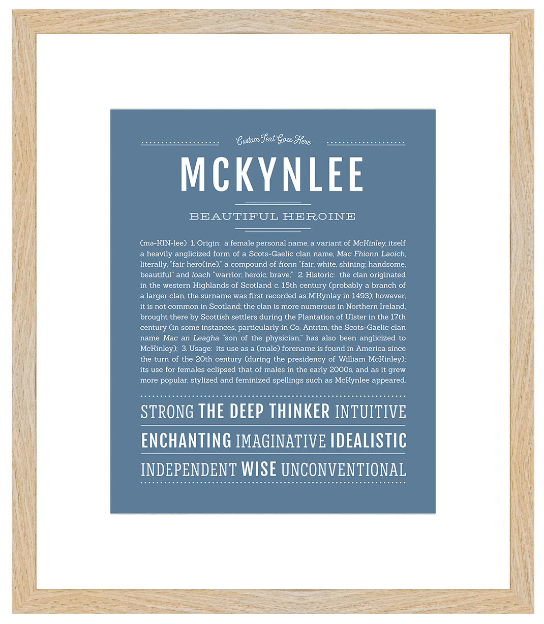 McKynlee | Name Art Print