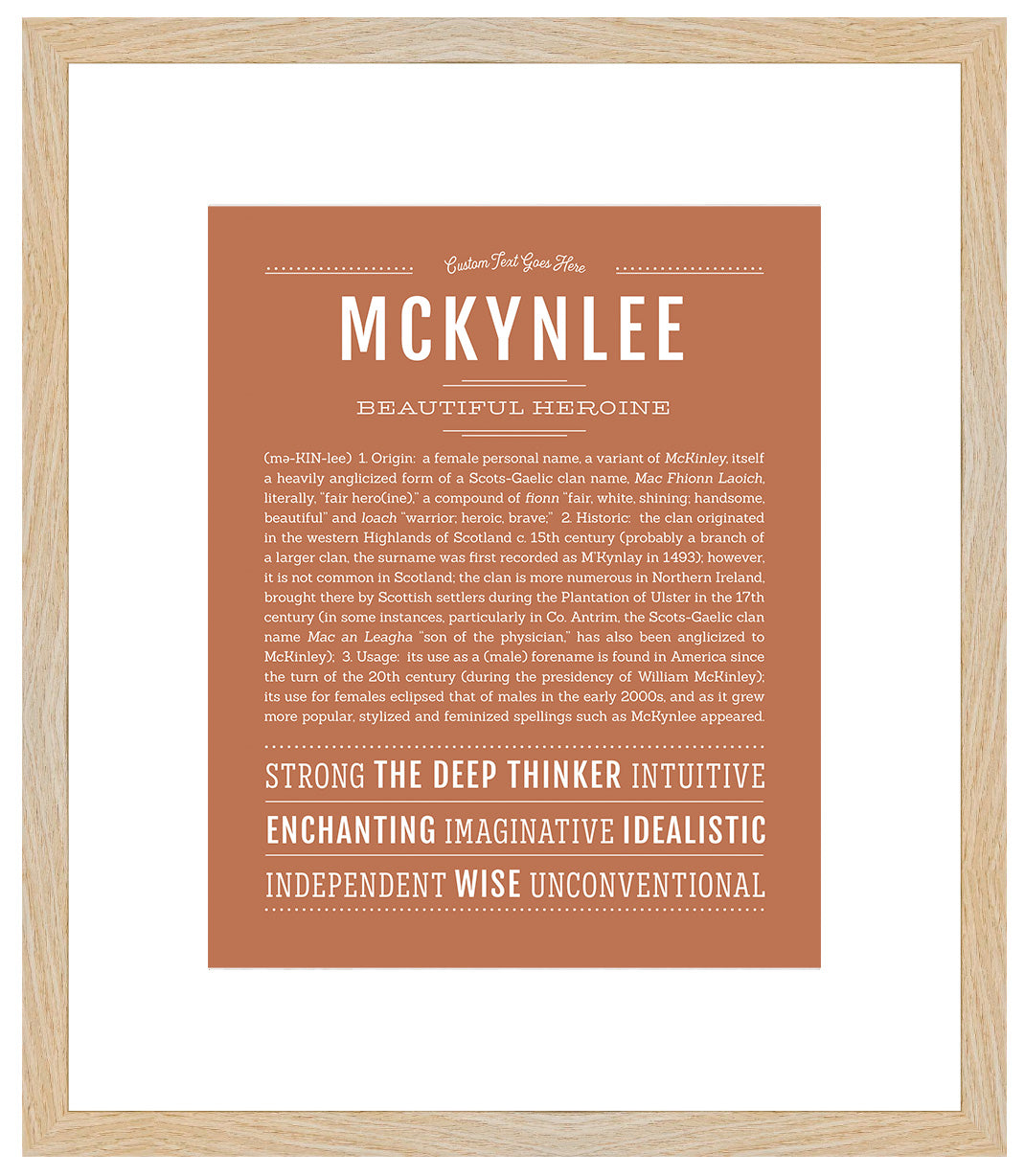 McKynlee | Name Art Print