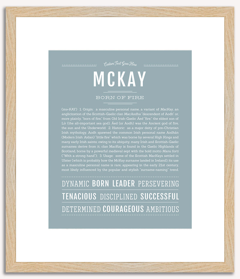 Mckay | Name Art Print